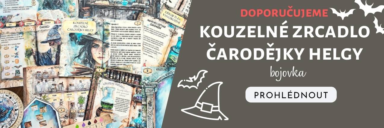 KOUZELNÉ ZRCADLO ČARODĚJKY HELGY KOUZELNICKÁ BOJOVKA PRO DĚTI