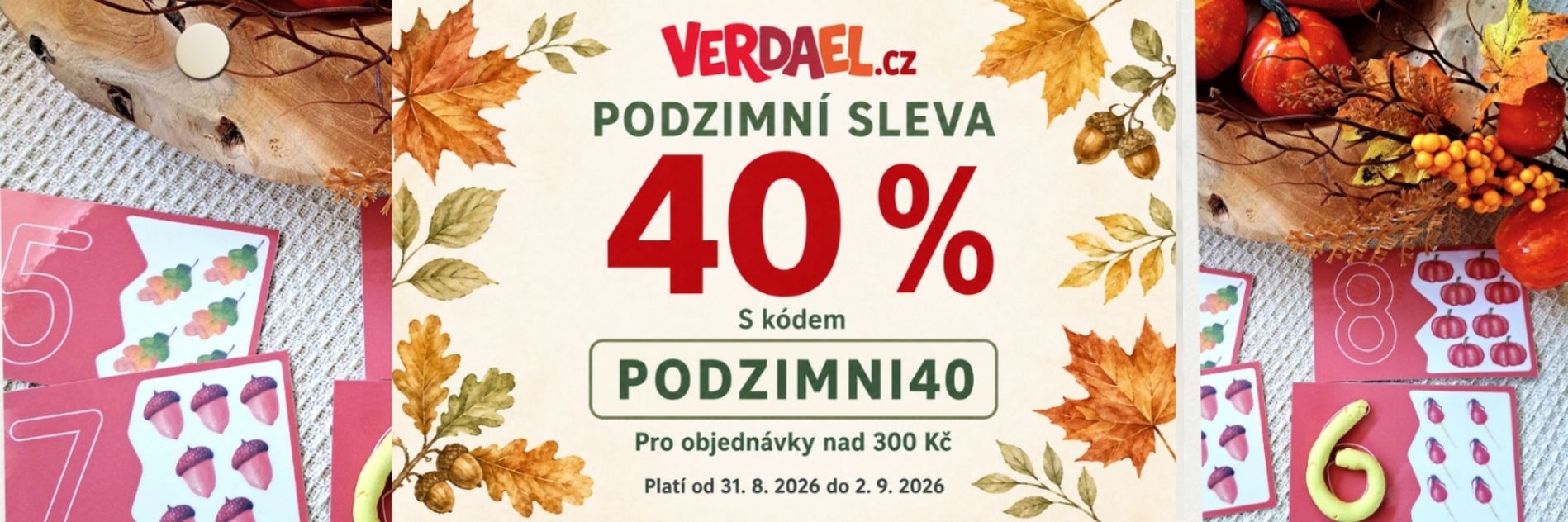 podzimni 40% sleva s kodem PODZIMNI40