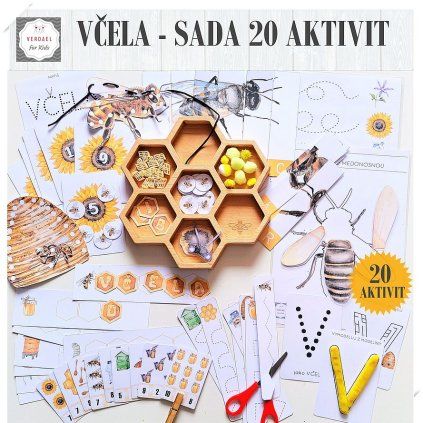 vcela sada 20 aktivit pro děti den vcel vedael