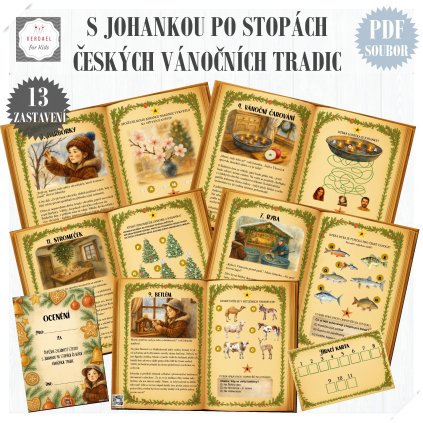 stezka pro deti ceske vanocni tradice s johanku po stopach ceskych vanocnich tradic