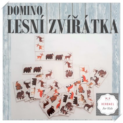 DOMINO LESNÍ ZVÍŘÁTKA