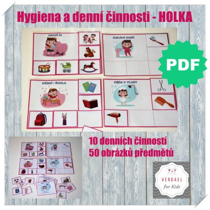 hygiena a denní činnsoti HOLKA MALE NA WEB