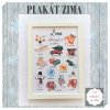PLAKÁT ZIMA