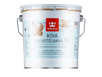 vyr 6550Tikkurila Kiva 30 interierovy lak polomat 2 7l NEJBARVY CZ