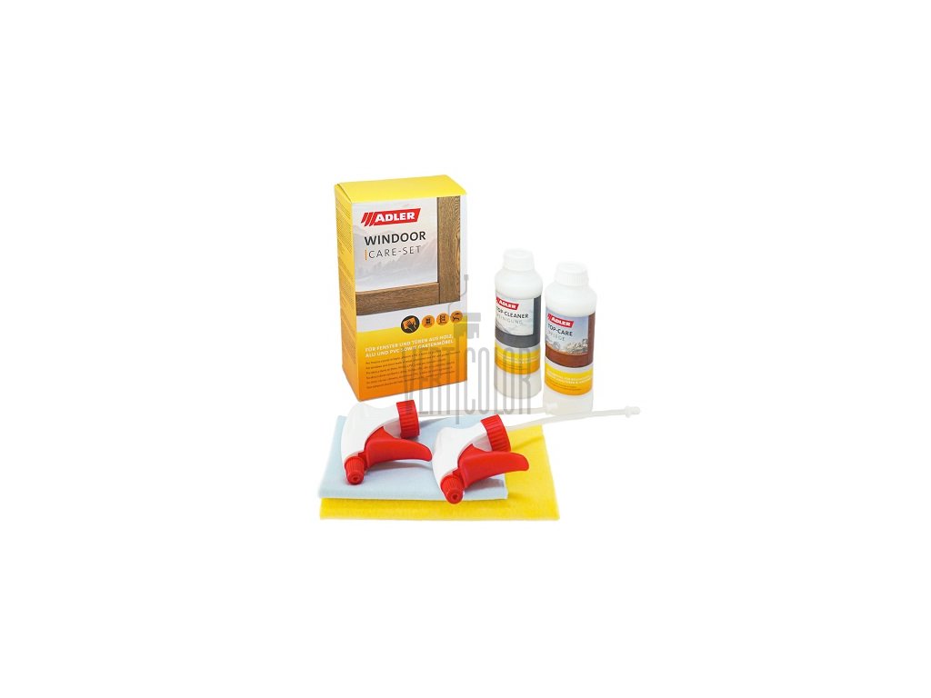 Adler WINDOOR CARE-SET (Péče na okna a dveře ze dřeva, ALU a PVC)