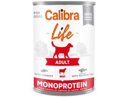 calibra dog konz beef mrkev