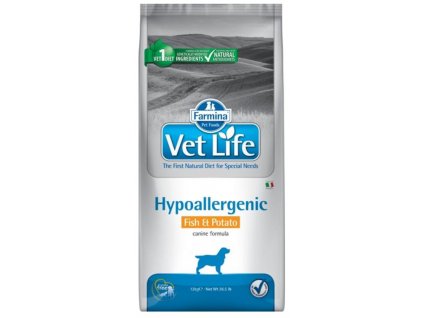 vetlife canine hypo fish&potato