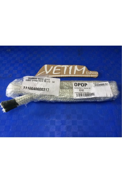 H 412V šňůra 2x1cm čistících dvířek 94cm