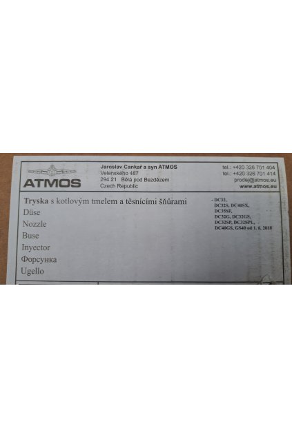 ATMOS tryska DC32,40,50,80