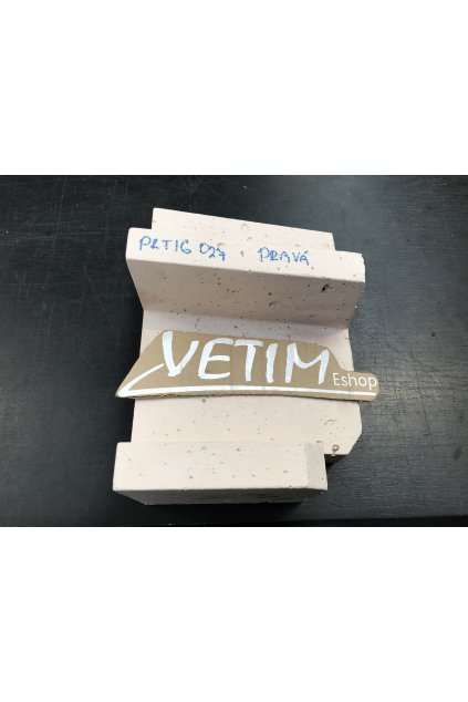 KOVARSON TIGER šamotová tvarovka U26 PRAVÁ