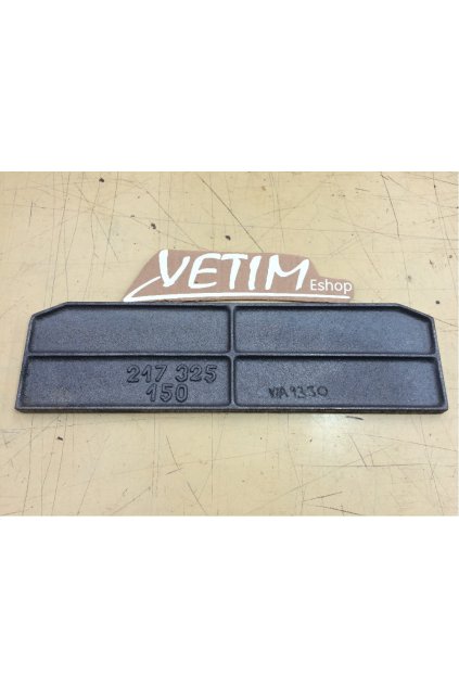 DUO přepážka spalovacího prostoru přední /VULCANUS/ 4-7 článek