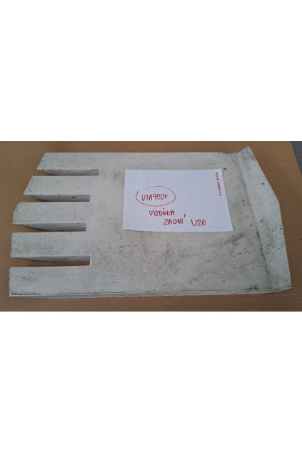 VIADRUS tvarovka HERCULES U26 vyzdívka zadní 8-10čl. pro dřevo