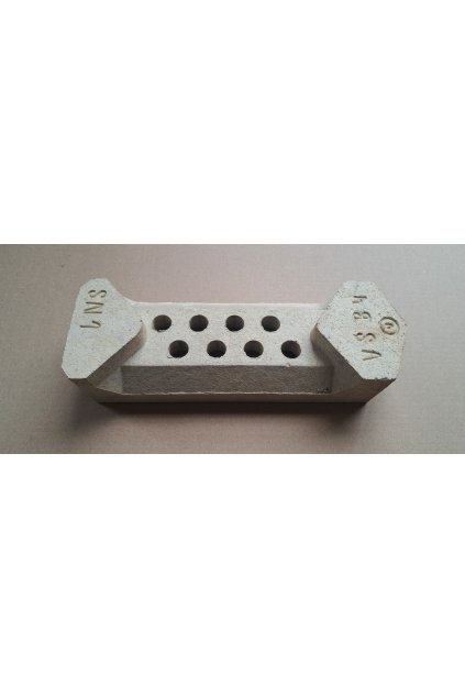 VSB IV tvárnice přívodu sek.vzduchu, SN1- VSB4 kód cihelny 7100000455 váha 1 kus=2,5kg
