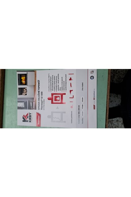 KOVARSON GEKON THERMAX deska nad hořák 500x300x20mm - řeže se dle rozměru kotle
