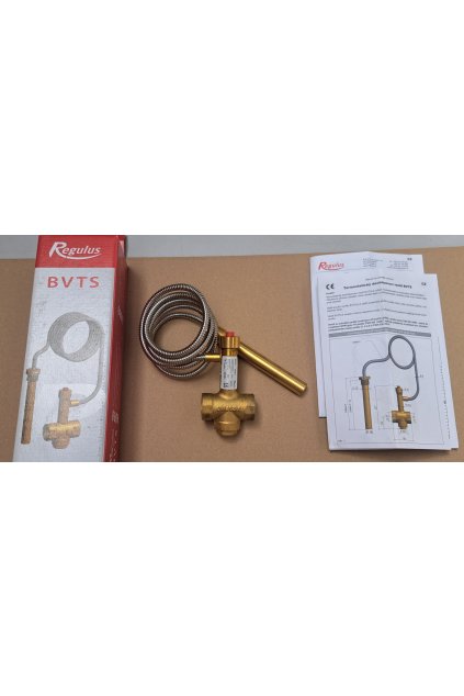 TERMOSTATICKÝ DOCHLAZOVACÍ VENTIL BVTS (chladící smyčka)