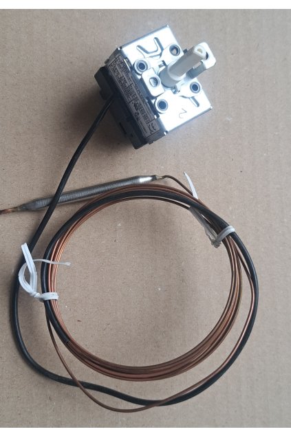 termostat spalin (JUMO) 3m pro kotel HEFAISTOS P1