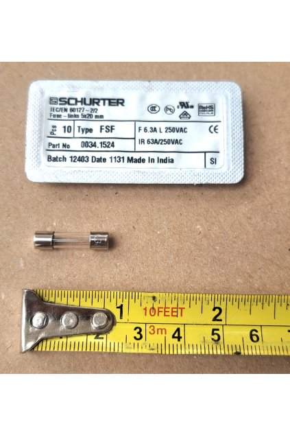 FANDA pojistka ventilátoru 0,8A 25S/32S /GREEN ECO THERM/