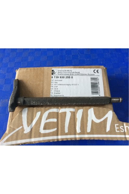 klíč odtahové klapky DOR 16-32(0688) 2550