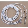 snímač teploty spalin TR050E 0,5+3m/ kabel 0,5+3m se svorkovnicí,26907-26908