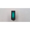 vypínač zelený úzký č.5503A-AMPRA /G27ECO/