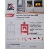 KOVARSON GEKON THERMAX deska nad hořák 500x300x20mm-řeže se dle rozměru kotle (EKORET-přikl.dvířka)
