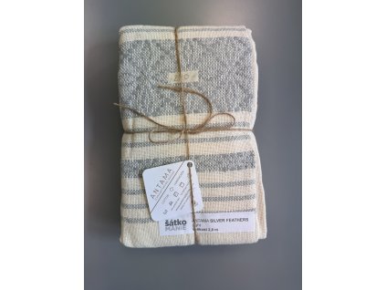 Antama Rebozo - Silver Feathers