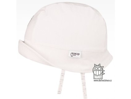 Klobouk Mimi vzor 25 bílá1