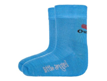 46628 ponozky frote outlast modra