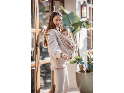 Polaris - Nosící fleecová Vesta 4v1 - Latte