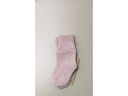 Merino ponožky pro děti - Dust Pink