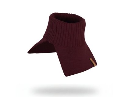 Merino nákrčník pro děti Burgundy2