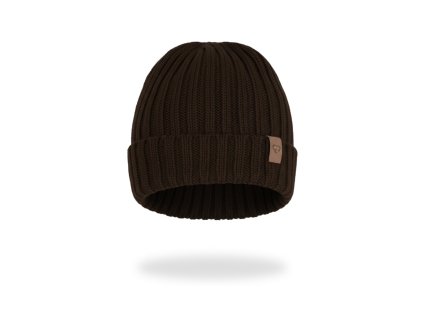 Merino čepice pro dospělé Chocolate1