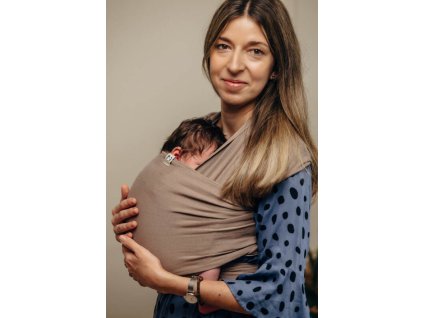 LennyLamb elastický šátek Mocha1