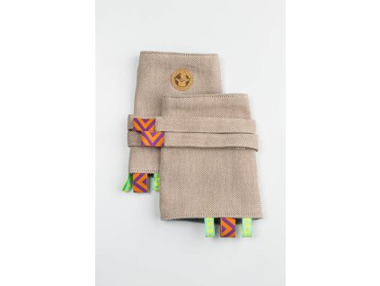 LennyLamb chrániče popruhů - Peanut Butter