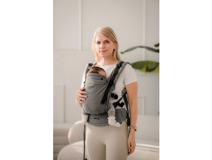 Nosítko Kavka Multi Age Pro Moon Dust Bamboo⁄Linen+slintáčky1