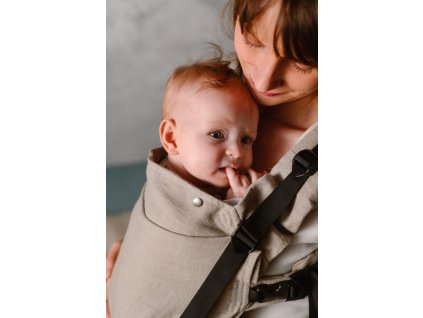 Nosítko Kavka Multi Age Pro Beige Linen+slintáčky1