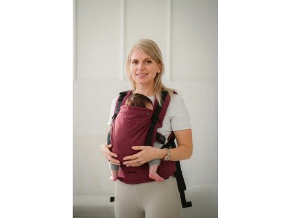 Nosítko Kavka Multi Age Pro Beetroot Linen+slintáčky1