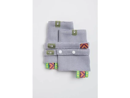 LennyLamb chrániče popruhů - Little Herringbone - Grey