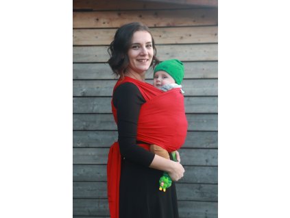Neko Stretchy Wrap Sling - Red