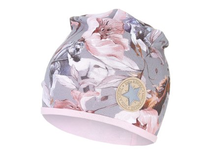 cepice podsita outlast kone a kvety ruzova baby (1)