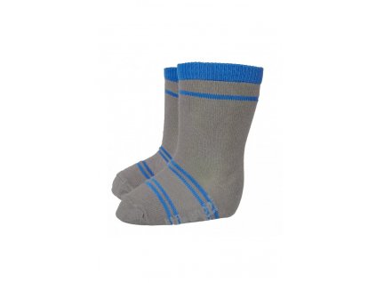 Ponožky STYL ANGEL - Outlast® - tm.šedá/modrá