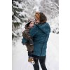 Fun2bemum babywearing softshell jacket everest maternity petrol green ciazowa do 3 scaled
