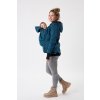 Fun2bemum babywearing softshell jacket maternity petrol green ciazowa kurtka do noszenia butelkowa zielen 2