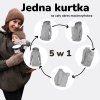 Fun2bemum babywearing insulated maternity jacket aurora cinnamon 1 1 800x800