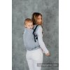 LennyLamb LennyPreschool nosítko Little Herringbone Grey2