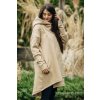 Asymmetrical Hoodie Beige with Wild Wine Vineyard4