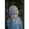 Fun2bemum czapka komin merino dla dzieci bezowy 4 800x1200