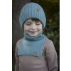 Fun2bemum czapka komin merino dla dzieci brudna mieta 4 scaled