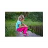 16878 10 unuo detske softshellove kalhoty bez zatepleni pruzne fantasy fuchsiova
