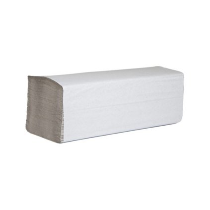 Ručníky pap. ZZ recyk šedé 36gsm 23x25 250ks/20bal
